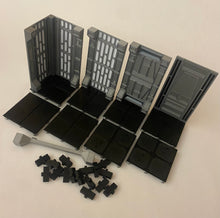 Load image into Gallery viewer, STARTER SET Sci-Fi inspired wall and diorama figure stand for 3.75&quot; line