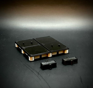 Sci-Fi inspired wall and diorama action figure stand for 3.75
