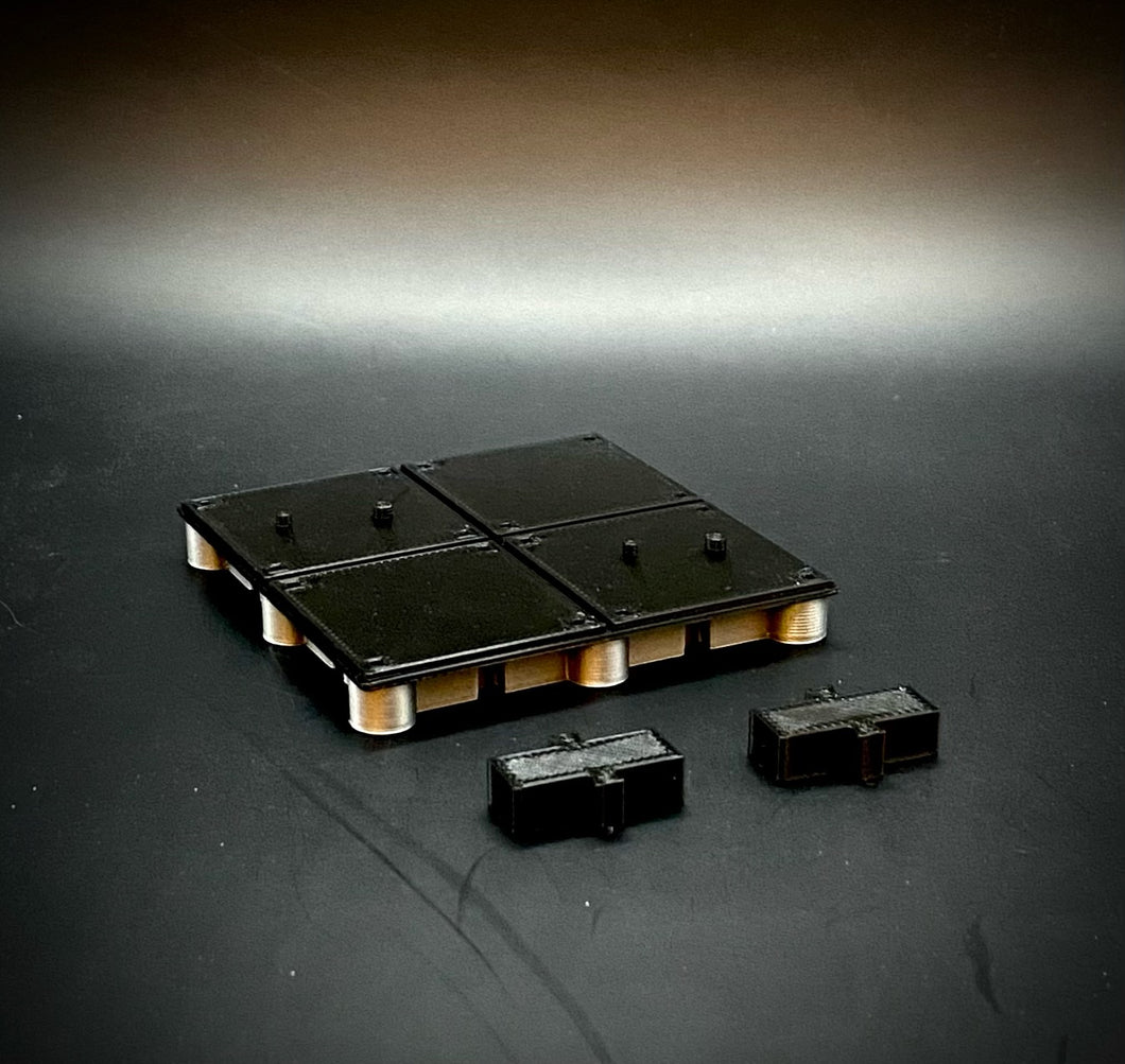 Sci-Fi inspired wall and diorama action figure stand for 3.75