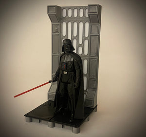 Sci-Fi inspired wall and diorama action figure stand for 3.75" line (Light Wall Version)
