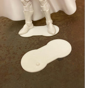 Single Peg 6 inch action figure stands! (qty 10 pieces)