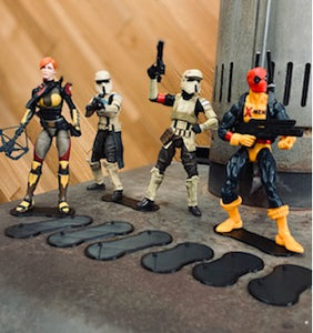 action figure stands