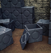 Load image into Gallery viewer, Action figure crate accessory with removable top! (3) per pack