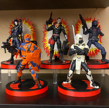 Load image into Gallery viewer, Explosion diorama action figure stand for 6&quot; line  BASE ONLY (Evil Empire)