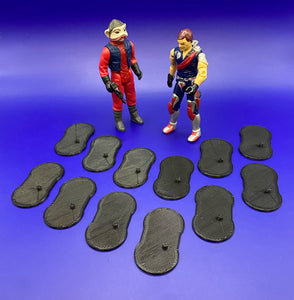 NEW For Vintage 3.75 inch figures with BIGGER PEG (qty 12 pieces)