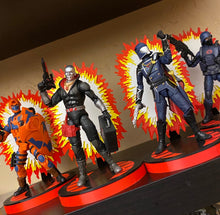 Load image into Gallery viewer, Explosion diorama action figure stand for 6&quot; line (Evil Empire)