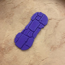 Load image into Gallery viewer, NEW! Rock Base Stands! In 80&#39;s Toy Purple! Double Peg, Extended Width (QTY 3)