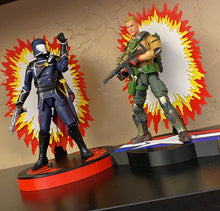 Load image into Gallery viewer, Explosion diorama action figure stand for 6&quot; line (Evil Empire)