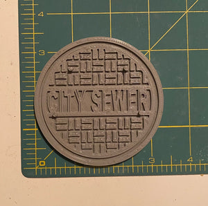 NEW! City Sewer with OOZE Stand! Double Pegged (see description)