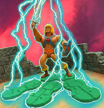 Load image into Gallery viewer, NEW! Rock Base Stands! In 80&#39;s Toy Green! Double Peg, Standard width (QTY 4)